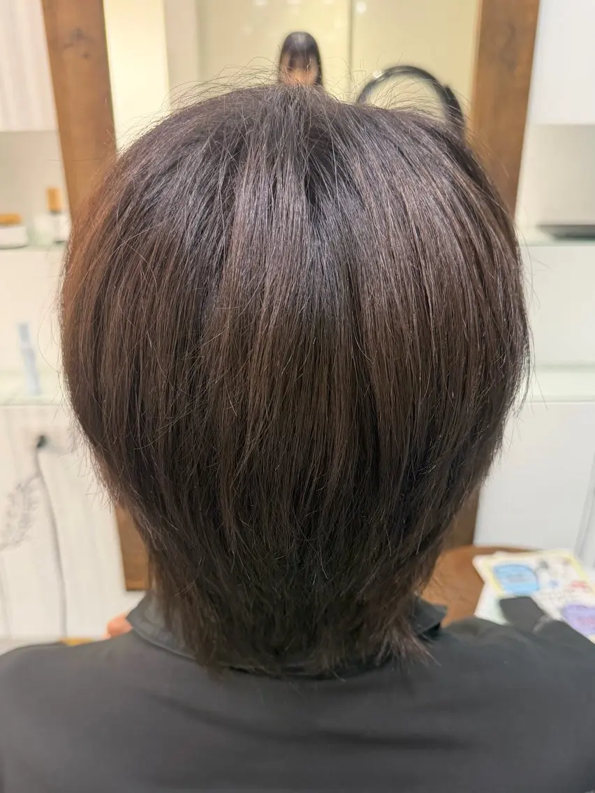 ショート カラー メンズ 村上 姫嘉のヘアスタイル