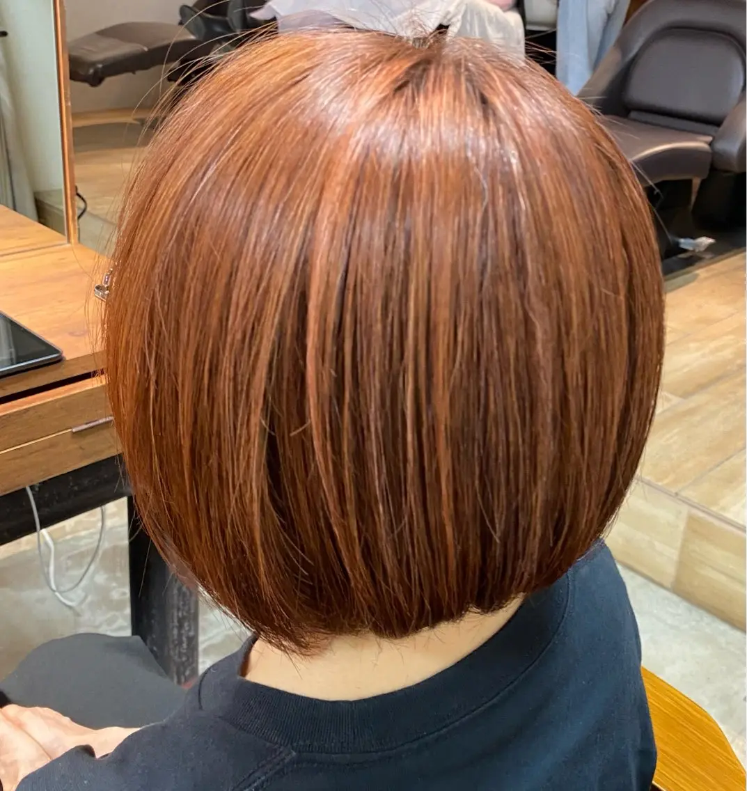 ショート ボブ 村上 真依子のヘアスタイル