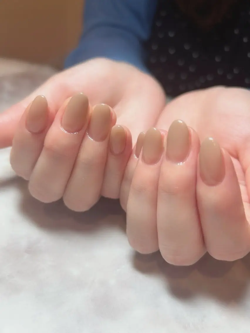 ネイル ワンカラーネイル Nakagawa Atsukoのネイルデザイン