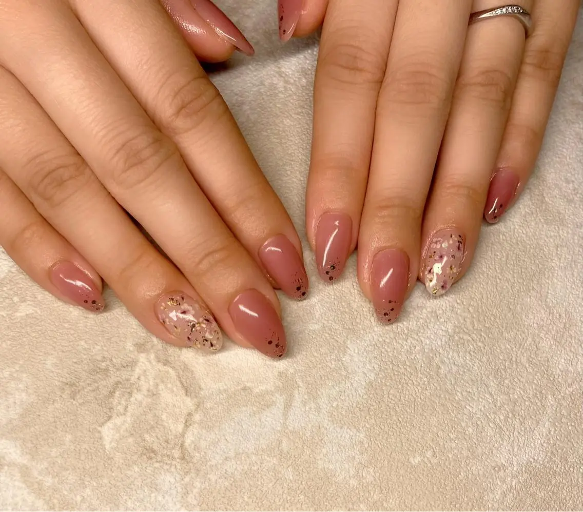 ネイル ラメ(グリッター) Lino+ ネイル&よもぎ蒸しのネイルデザイン