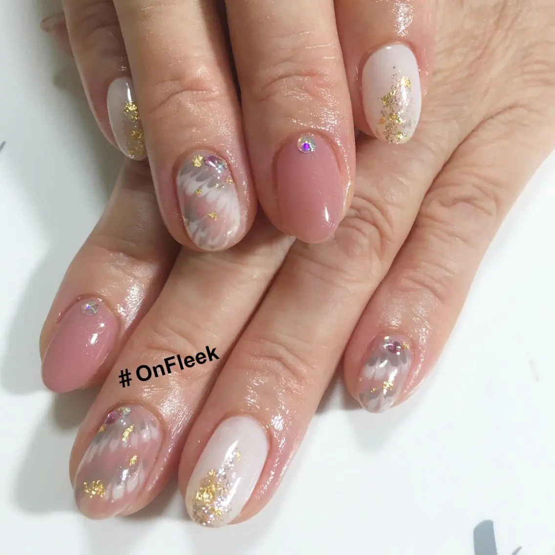 ネイル ハンドネイル NailSalon ＃OnFleekのネイルデザイン