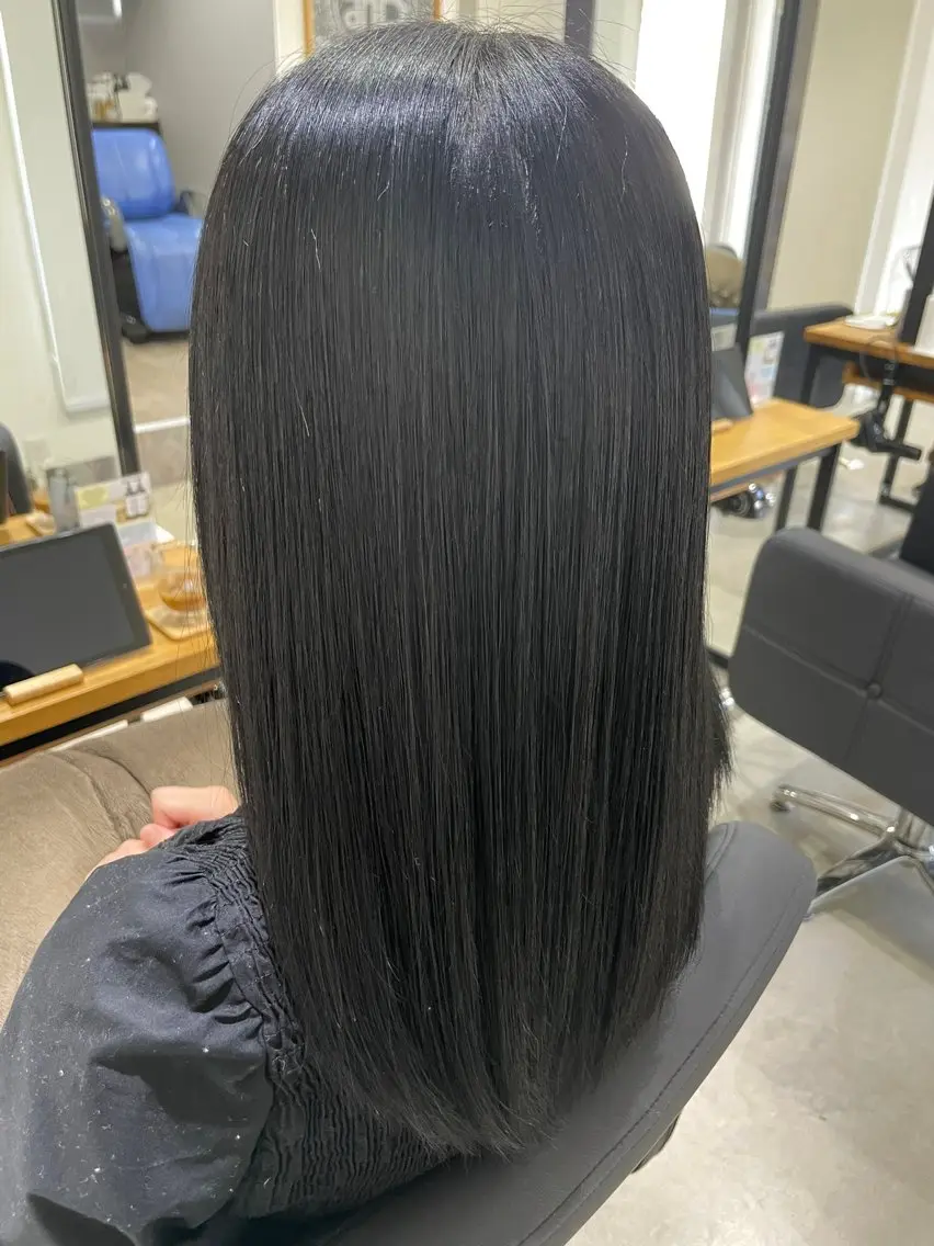 ロング トリートメント ヘッドスパ anB Bのヘアスタイル