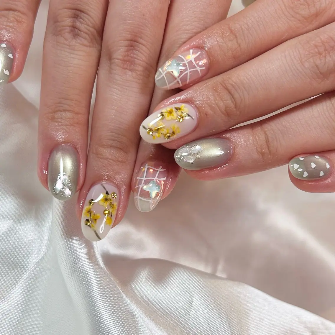 ネイル ハンドネイル ネイリストUSUI♡ パラジェルフィルインのネイルデザイン