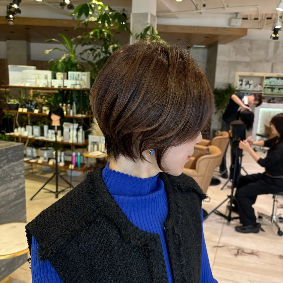 ショート ショートヘア 透明感カラー🌿‬ 似合わせ特化/‬荒砂のヘアスタイル
