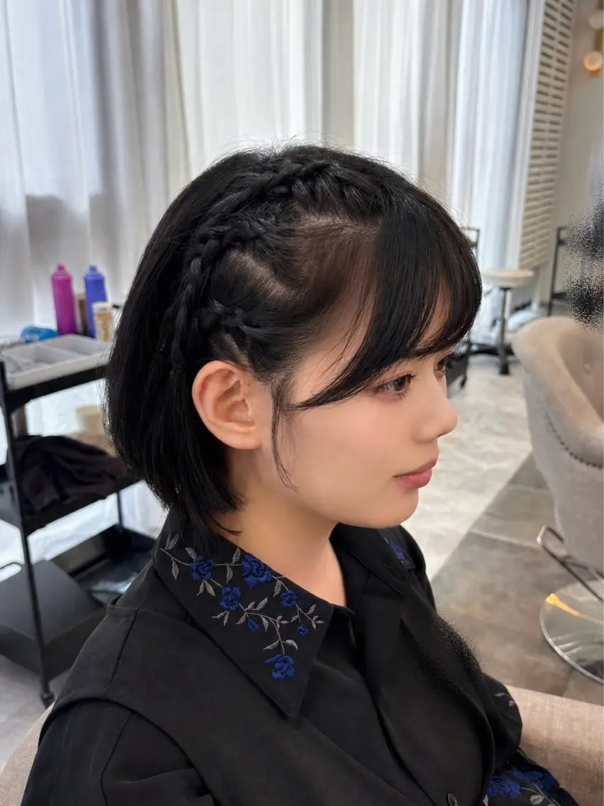 ショート ヘアセット 🫧Maho【浦和】 艶カラー/ヘアメ🫧のヘアスタイル