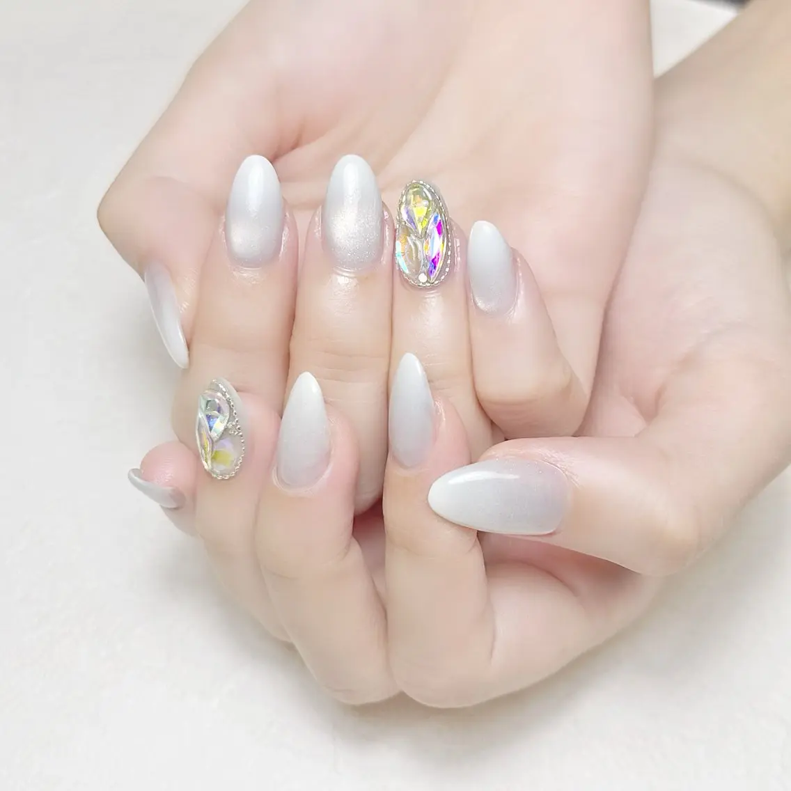 ネイル グラデーション マグネットネイル オフィスネイル ワンカラーネイル rouse nail RISATOのネイルデザイン
