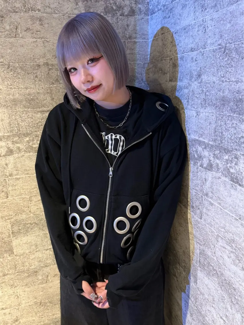 ショート カラー ハイトーンカラー ボブ カット ヘアカラー トリートメント mai / linoah˚✧のヘアスタイル