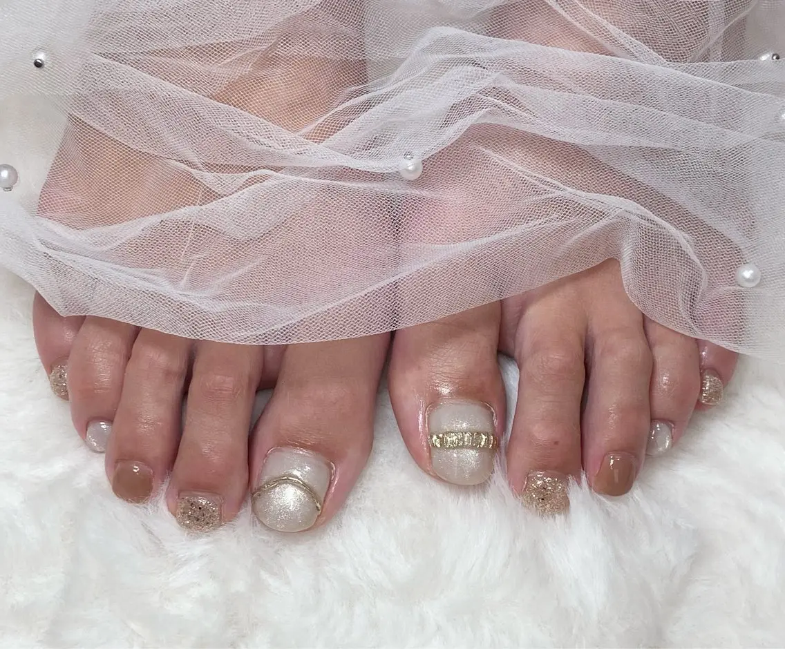 ネイル フットネイル candy nailのネイルデザイン