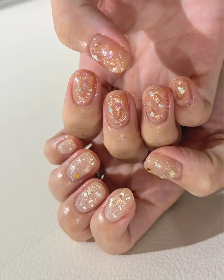 ネイル ハンドネイル 新宿ニュアンスネイル makotoのネイルデザイン