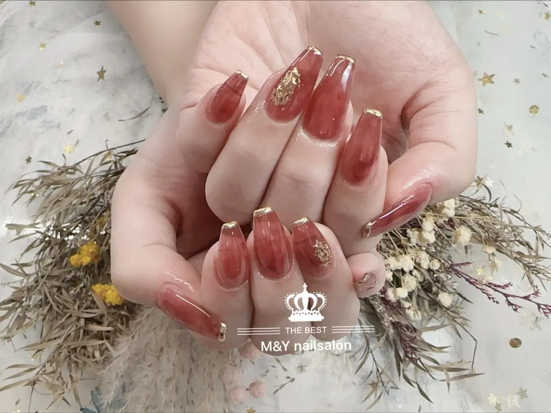ネイル ミラーネイル ハンドネイル ハンドケア Lumiere Beauty池袋のネイルデザイン