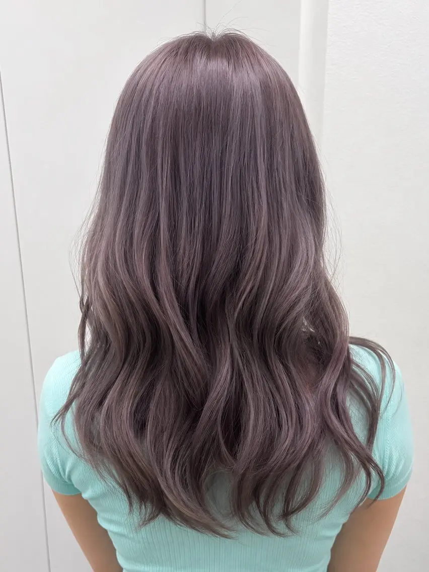 セミロング ヘアカラー mariya ／海外ヘアのヘアスタイル