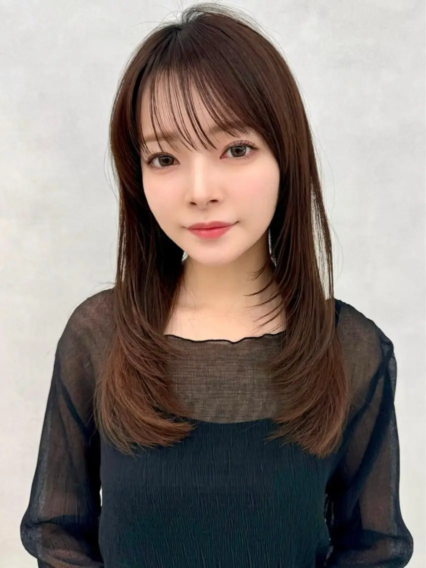 ロング カラー ヘアアレンジ アッシュ 透明感カラー グレージュ 髪質改善 カット ヘアカラー ✨レイヤー/ 透明感カラー✨冨永剛のヘアスタイル