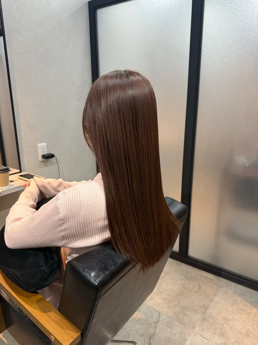 ロング カラー カット ヘアカラー 縮毛矯正 トリートメント soi 💜AYAKOのヘアスタイル