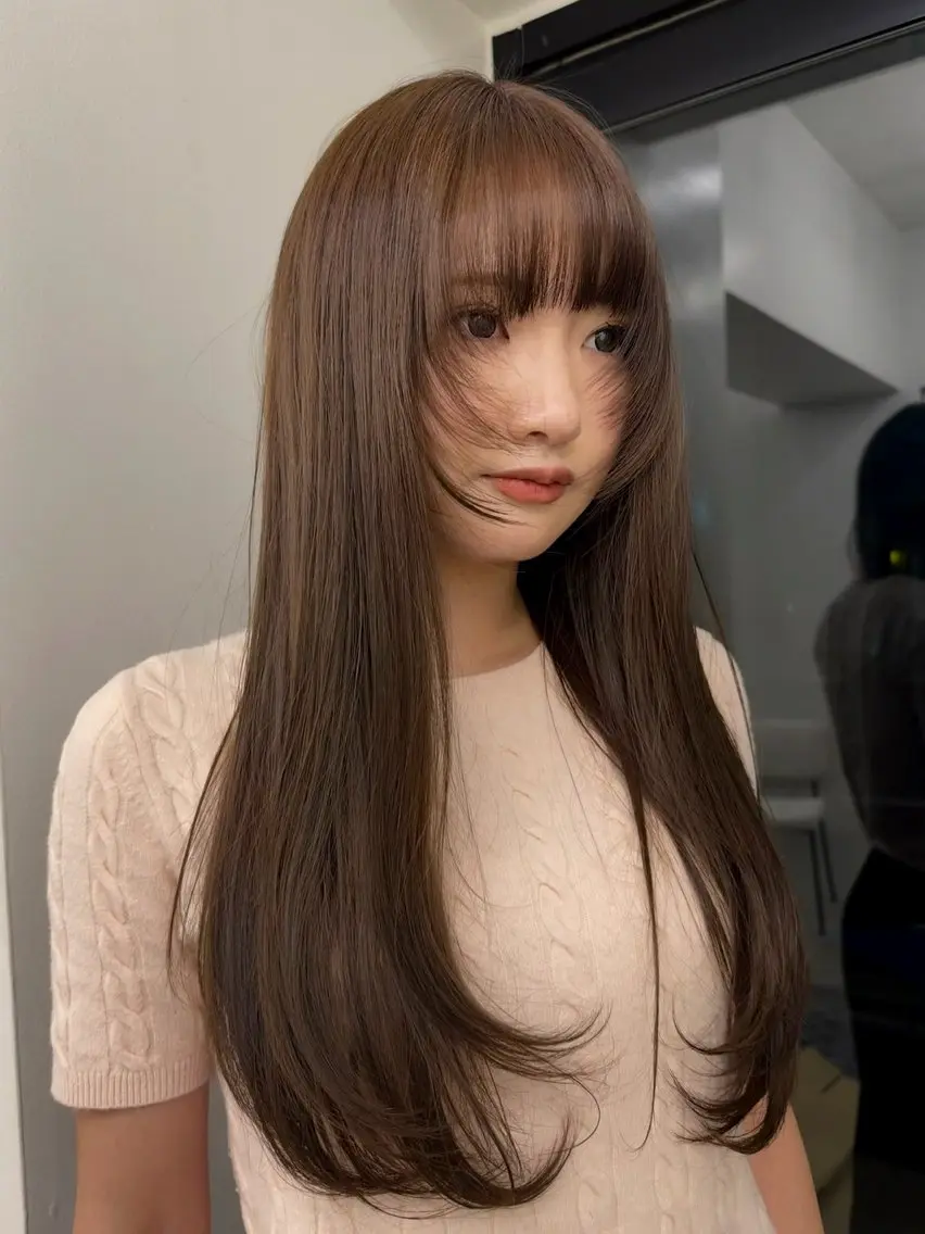 カラー ブリーチ ブリーチなしカラー Sara Ohashiのヘアスタイル