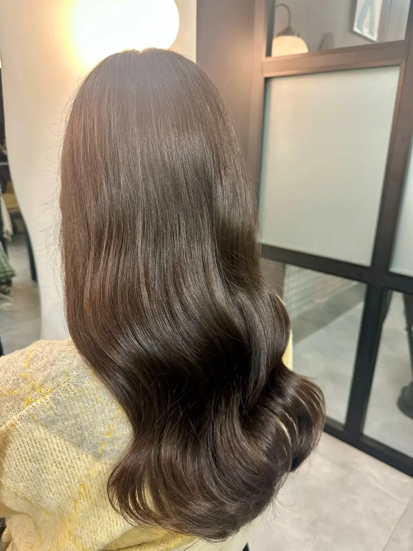 カラー 透明感カラー 恩田 遼のヘアスタイル