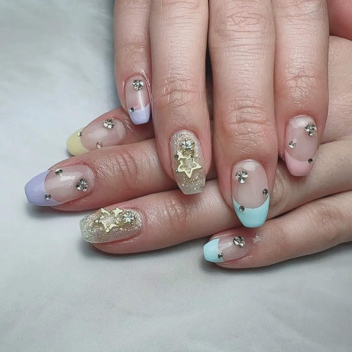 ネイル アートネイル ハート マグネットネイル 持ち込み ニュアンスネイル ハンドネイル Nailsalon Mimiy..♡のネイルデザイン