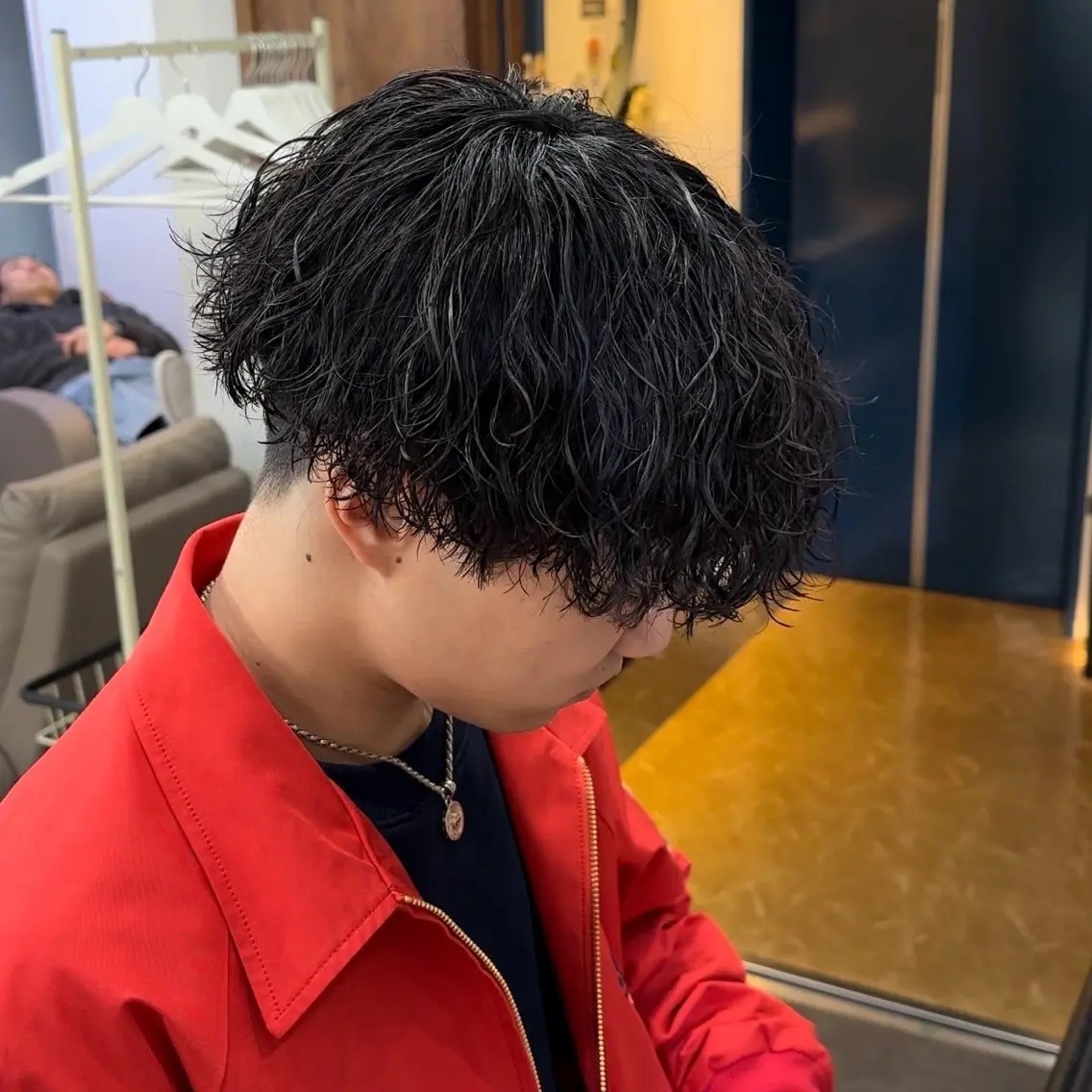 🚨10代~20代限定メンズ限定🚨🌱ツイストスパイラルパーマ➕カット🌱⚠️詳細のご確認よろしくお願いいたします⚠️の写真