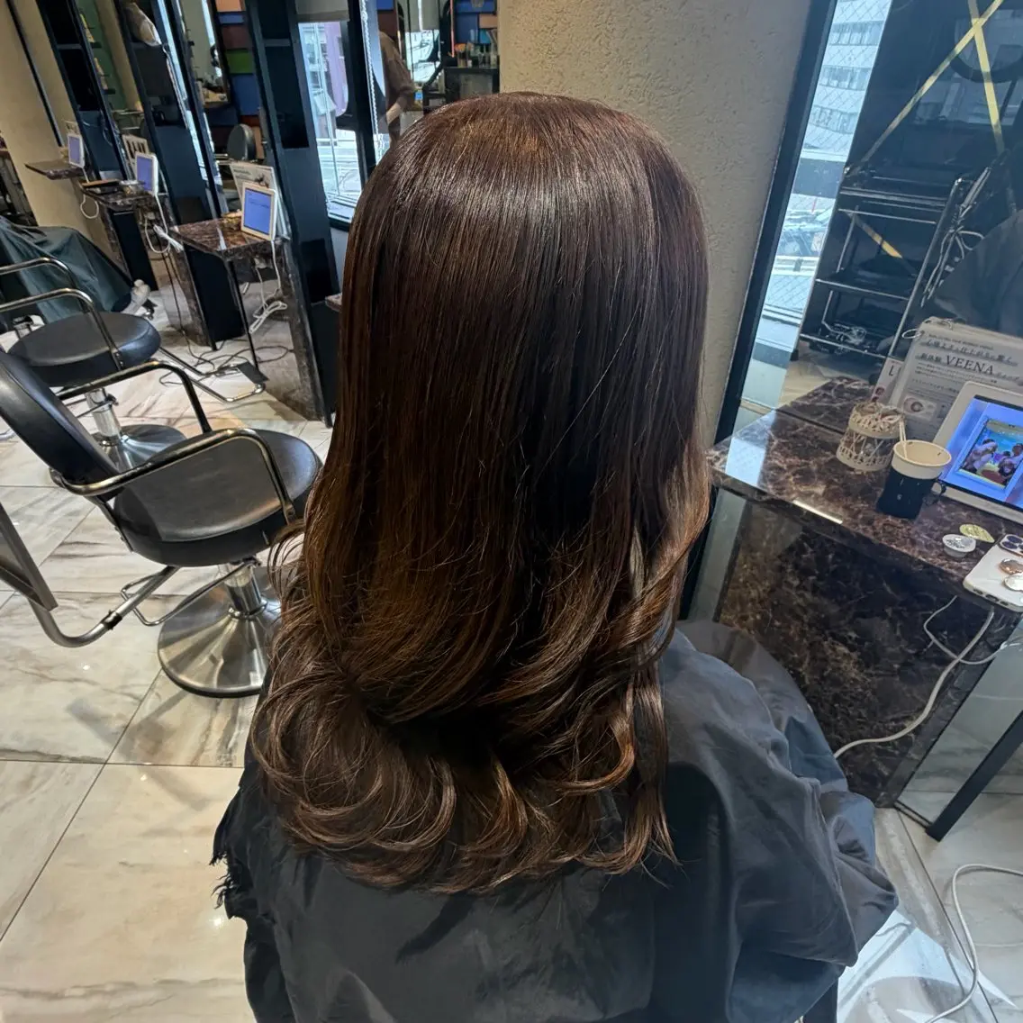ロング ヘアカラー 梅田美容師/ SAEKAのヘアスタイル