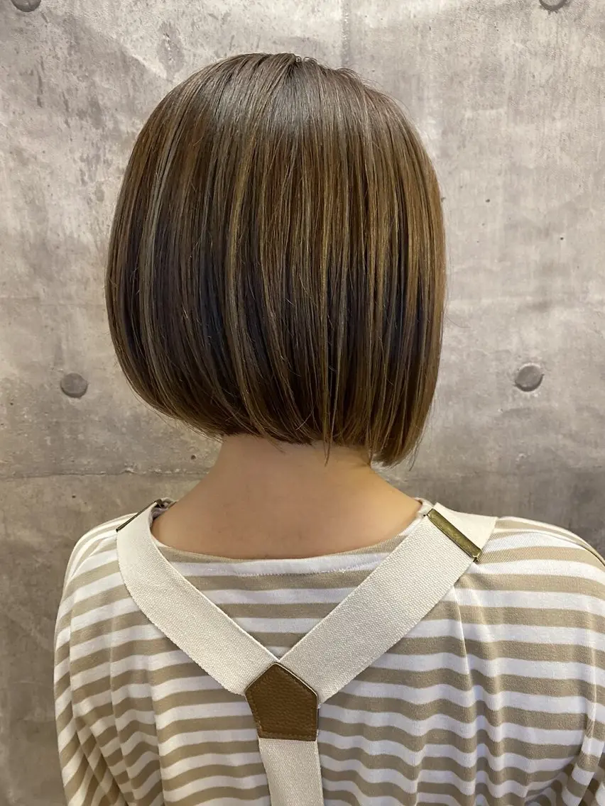 ショート ボブ 🌱ヘッドスパ🌱 愛衣香🫧のヘアスタイル