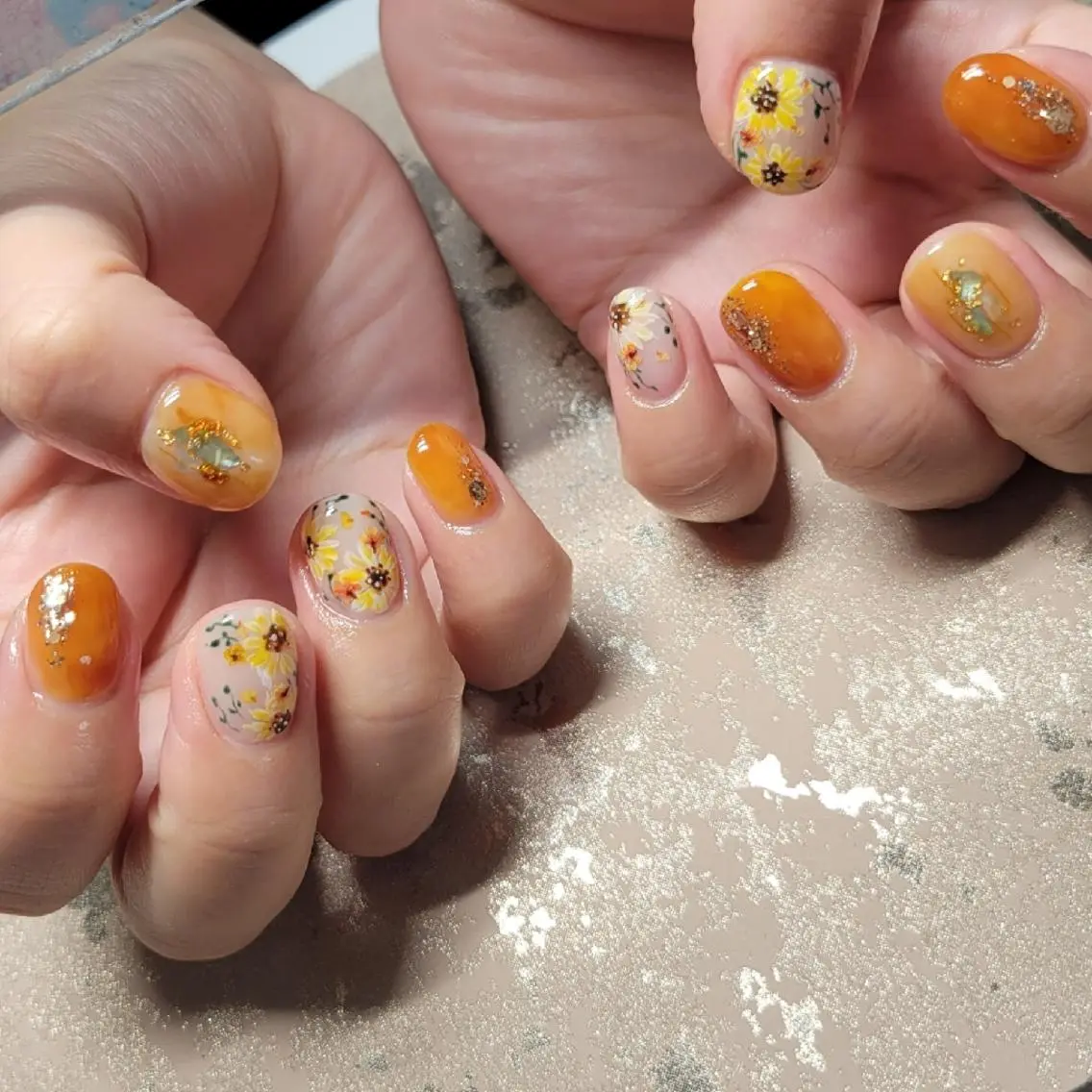 ネイル ハンドネイル ネイルサロンほっこり kanaのネイルデザイン
