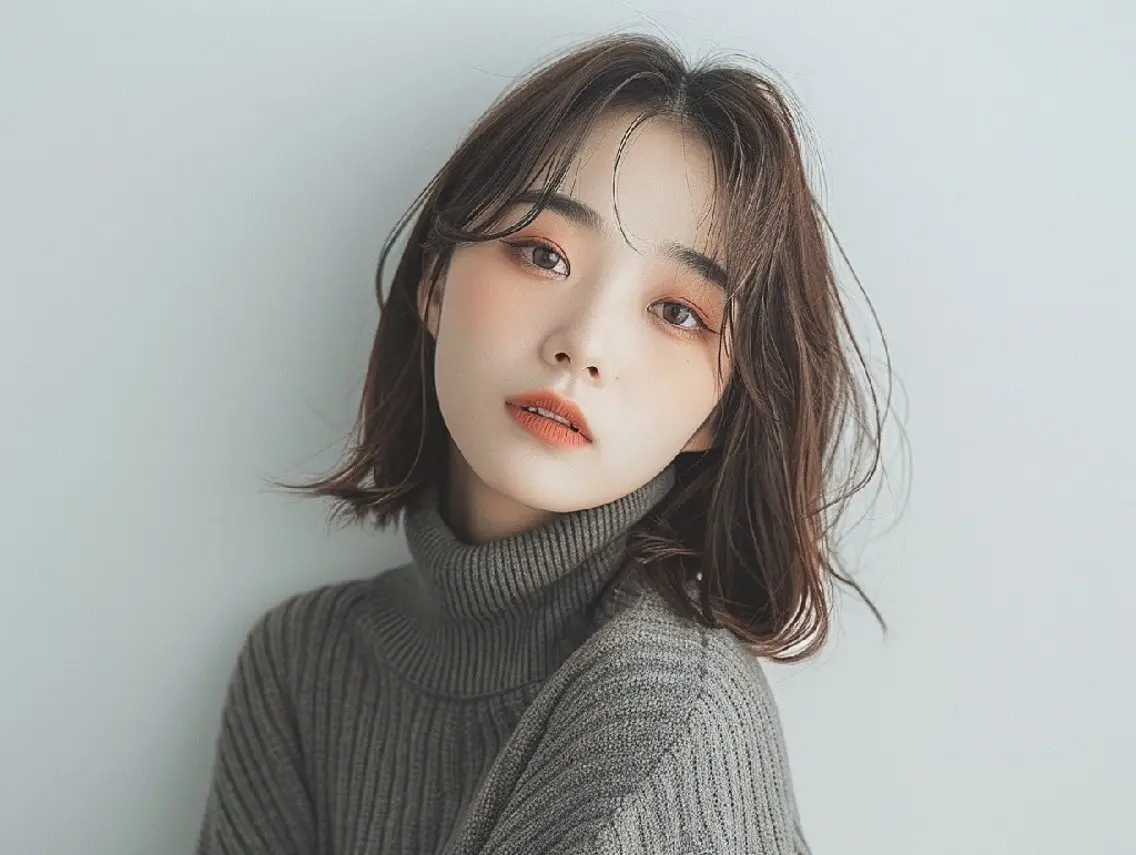 カラー 束感まつぱ🫧 なつき🫧のヘアスタイル