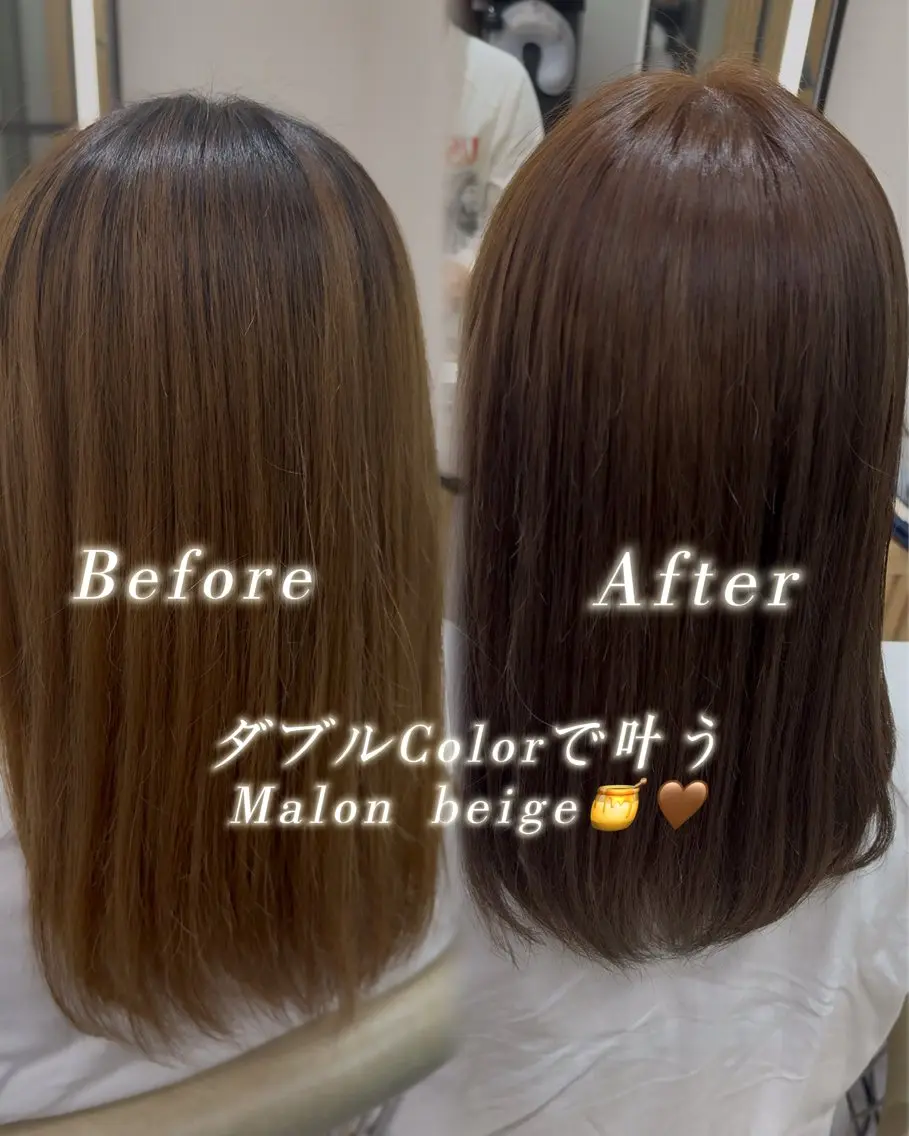 カラー カット ヘアカラー トリートメント 透明感カラー/ブ リーチ/harukaのヘアスタイル