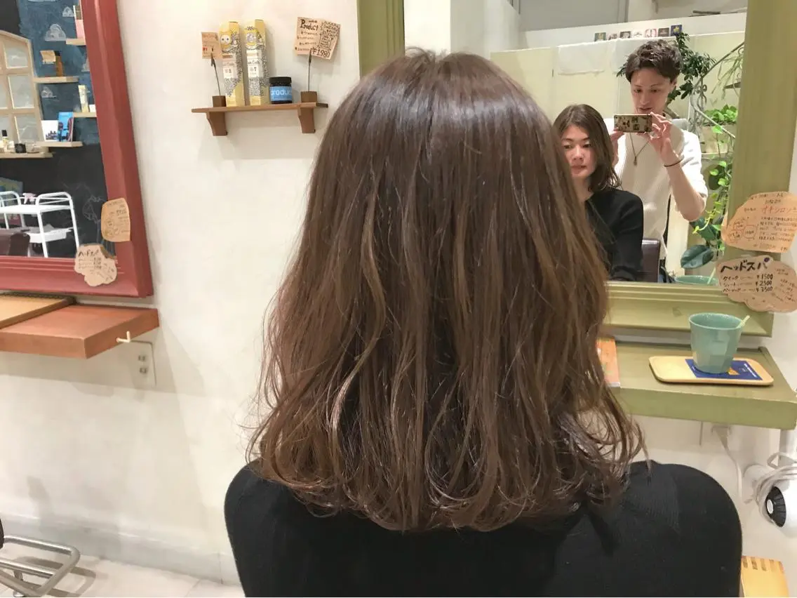 ミディアム カラー メンズ指名多数!! 田島史也のヘアスタイル