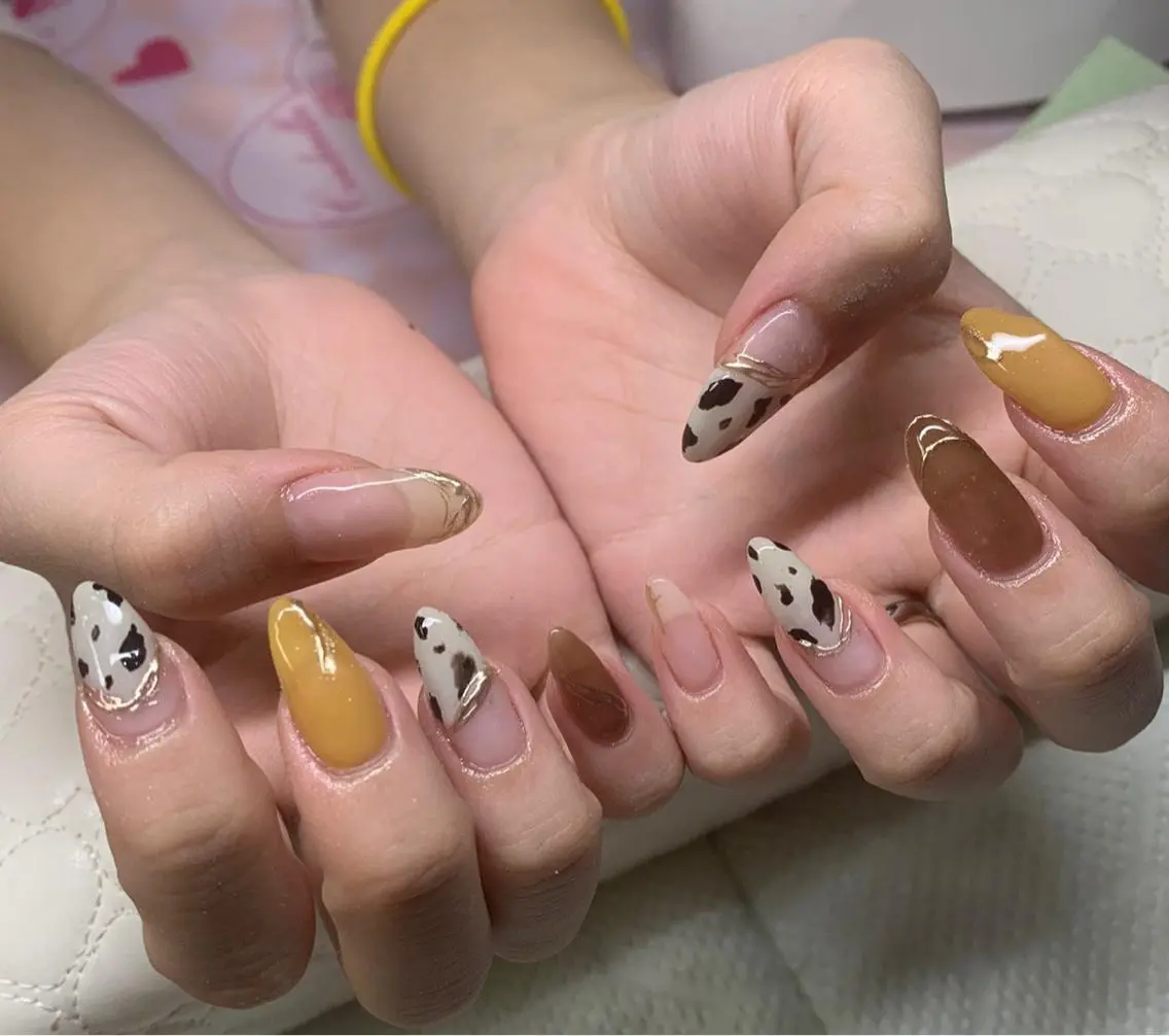ネイル ハンドネイル 長谷川 奈緒美のネイルデザイン