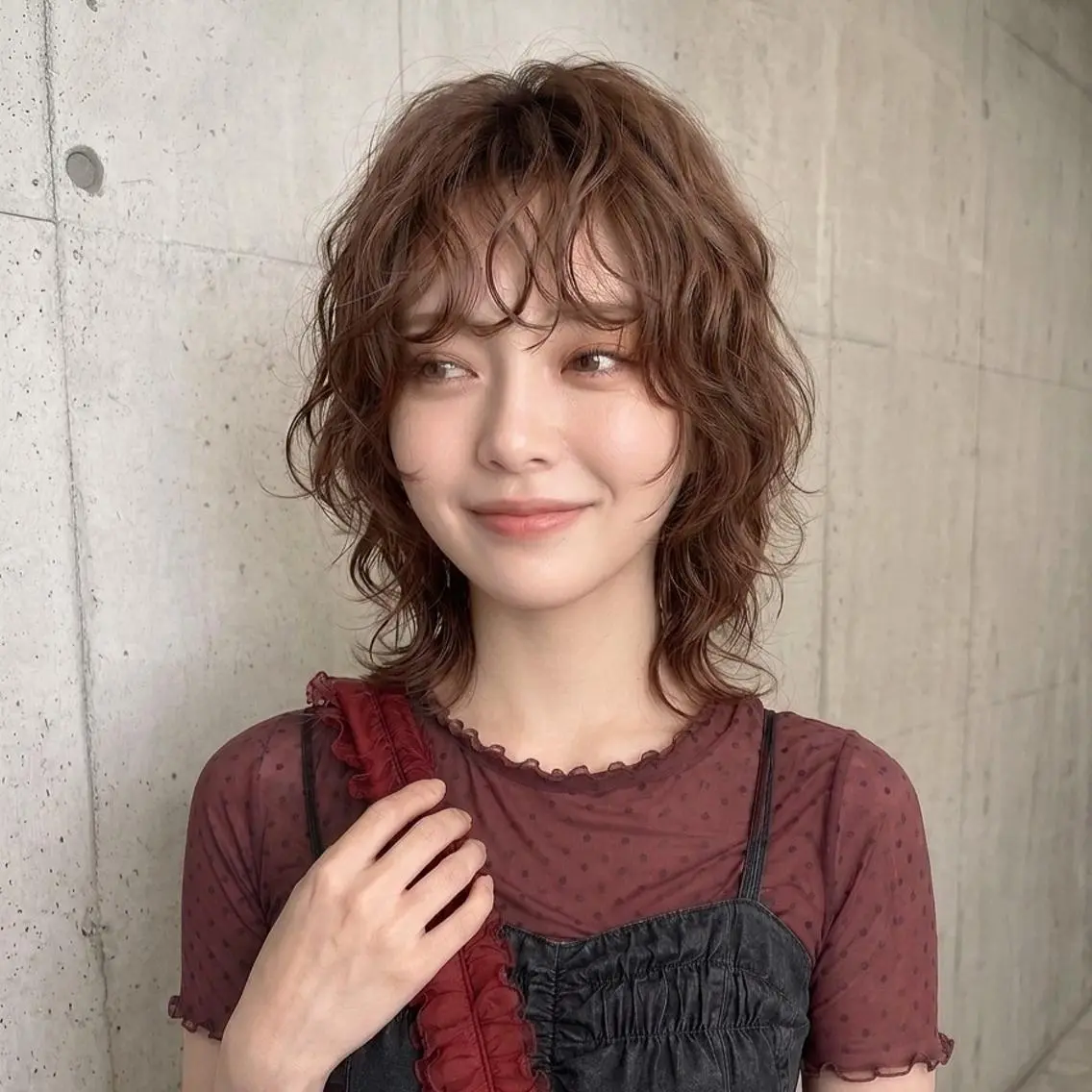 ミディアム インナーカラー◆ ダブルカラー◆　上原のヘアスタイル