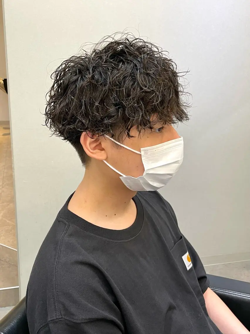 パーマ メンズ カット パーマ 福永速人 /メンズパーマのヘアスタイル