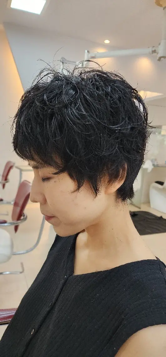 ショート パーマ hairmake Juinのヘアスタイル