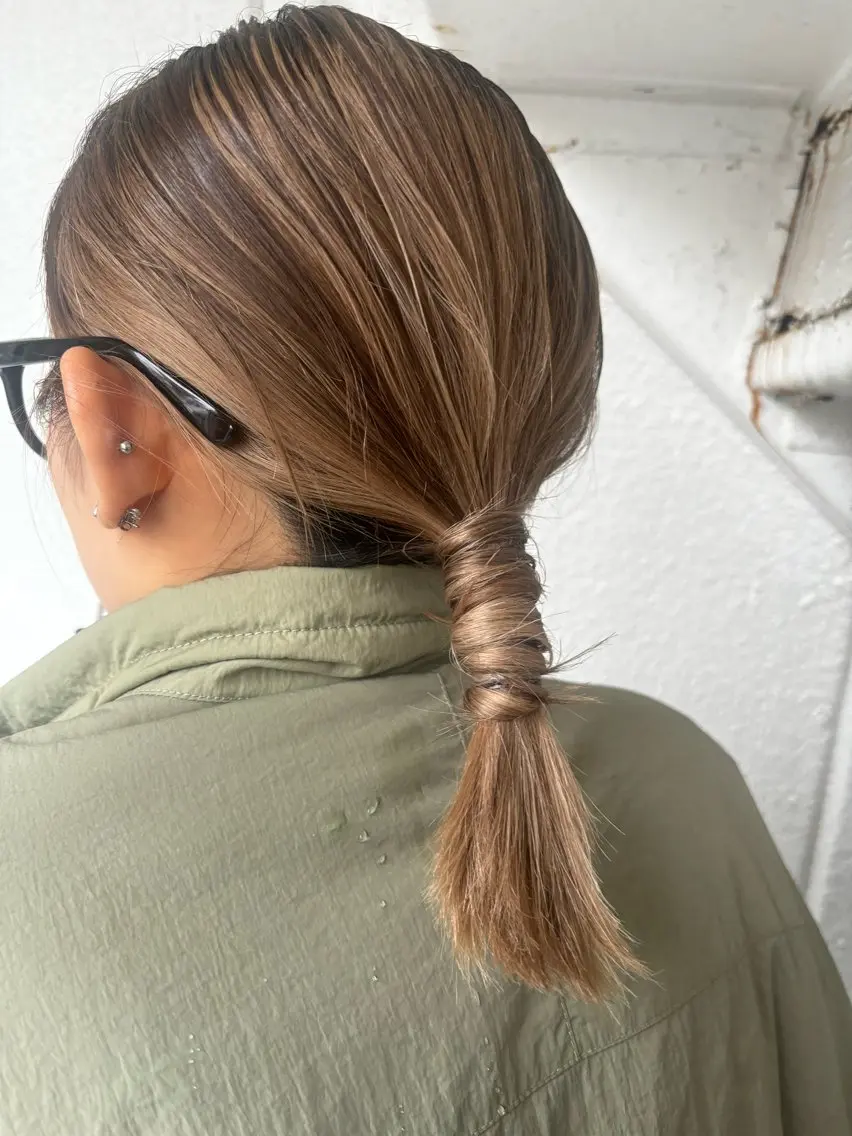 ミディアム ⭐️ダブルカラー⭐️ ｼｭﾝ⭐️のヘアスタイル