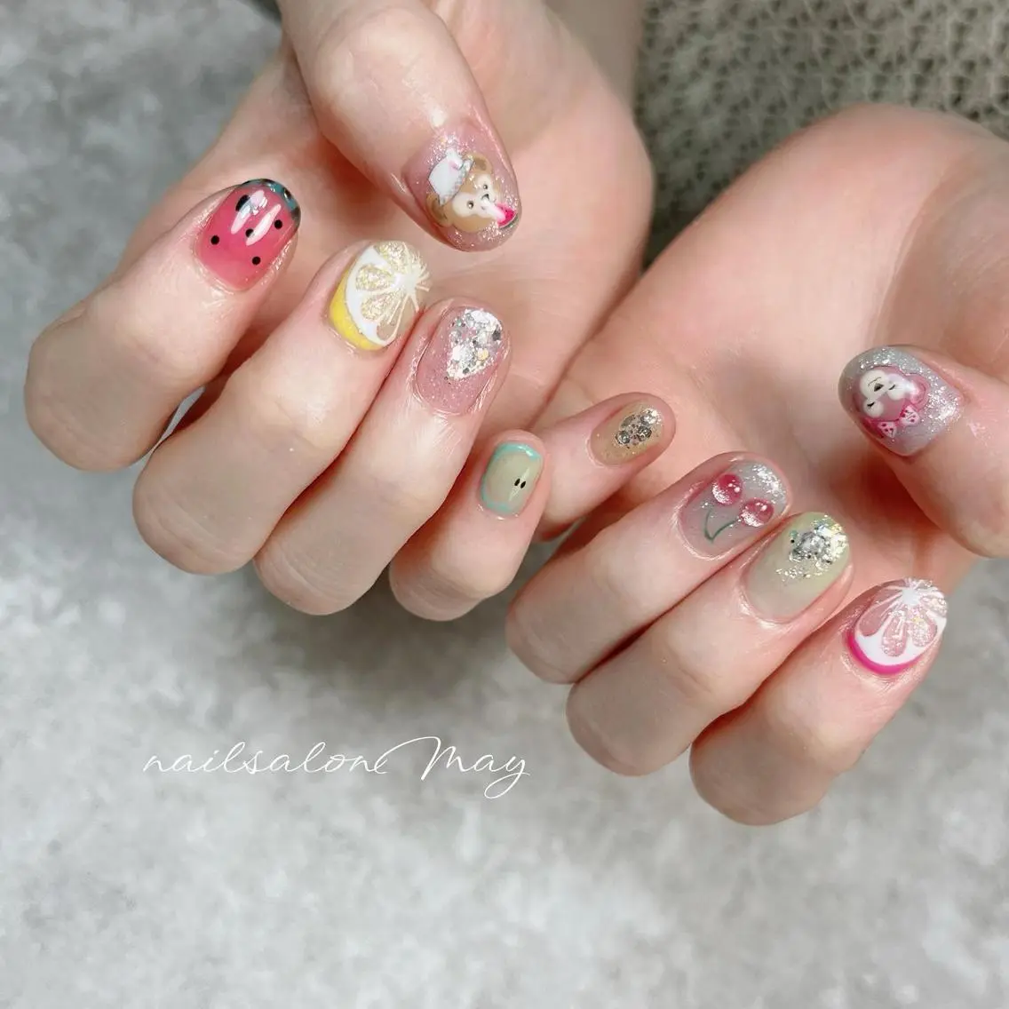 ネイル ハンドネイル nailsalon mayのネイルデザイン