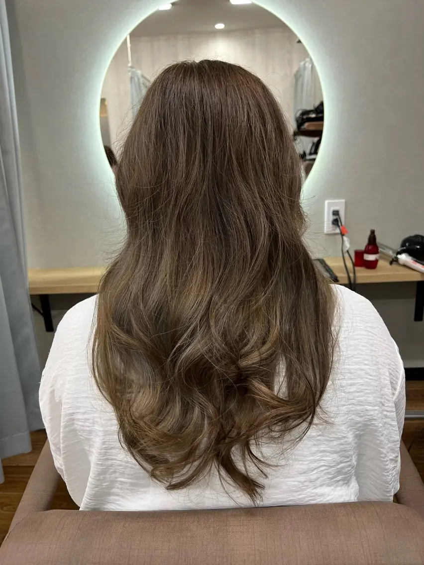 ロング カラー ヘアアレンジ カット ヘアカラー TELA HAIR 幕張本郷店　千尋のヘアスタイル