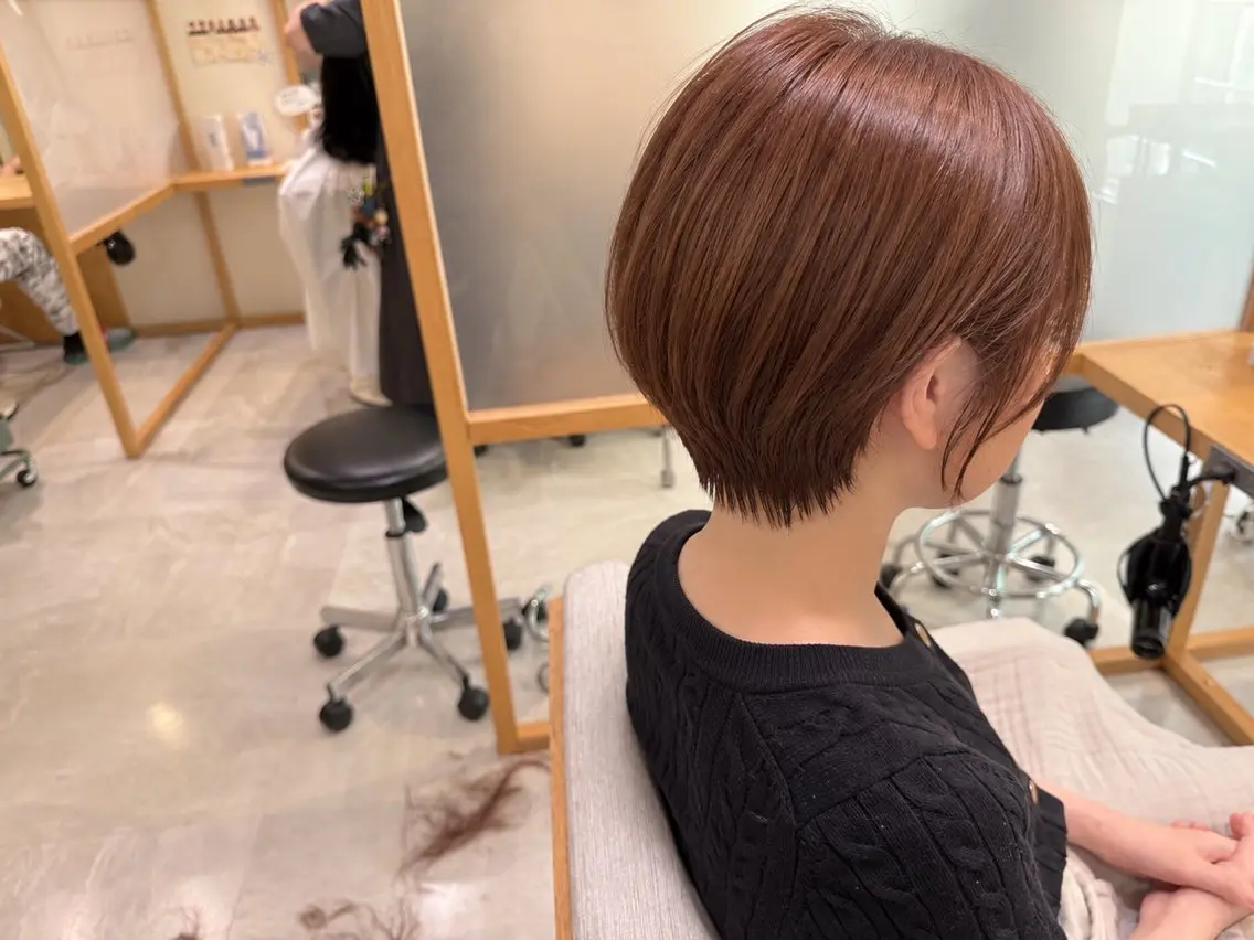 ショート spinhair荻野 莉帆のヘアスタイル