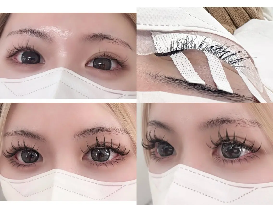 マツエク・マツパ 束感まつ毛 Dカール マツエク A.MEYELASH SALON新大久保店のマツエク・マツパデザイン