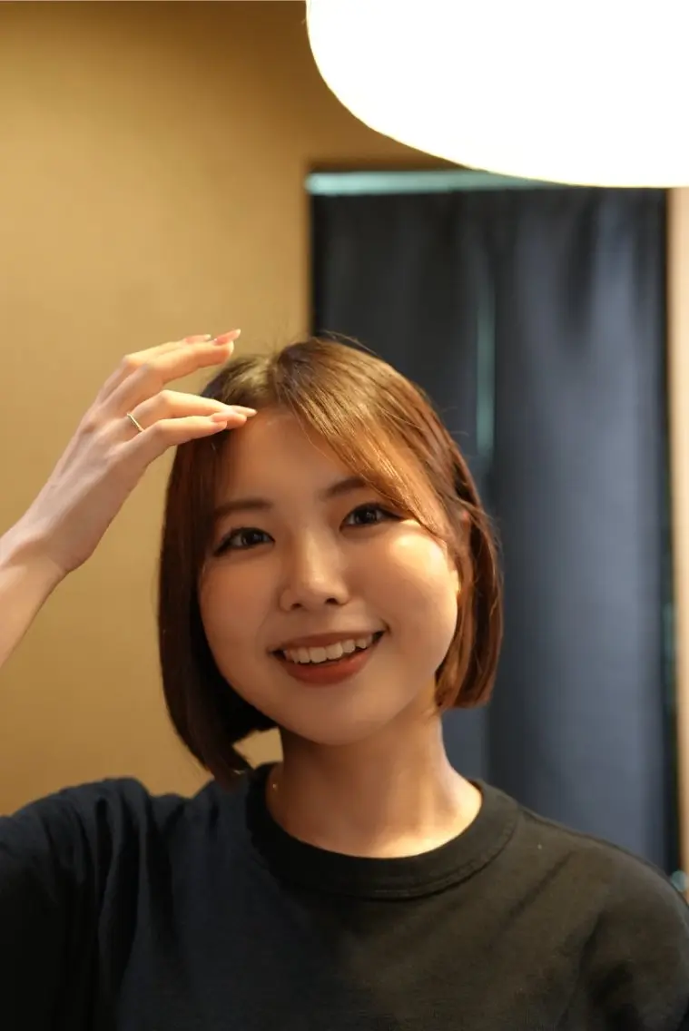 🍓レディースモデル様限定🍓カット＋トリートメント（シャンプーブロー込み）※ボブより上の長さのショート🙅🏼‍♀️の写真