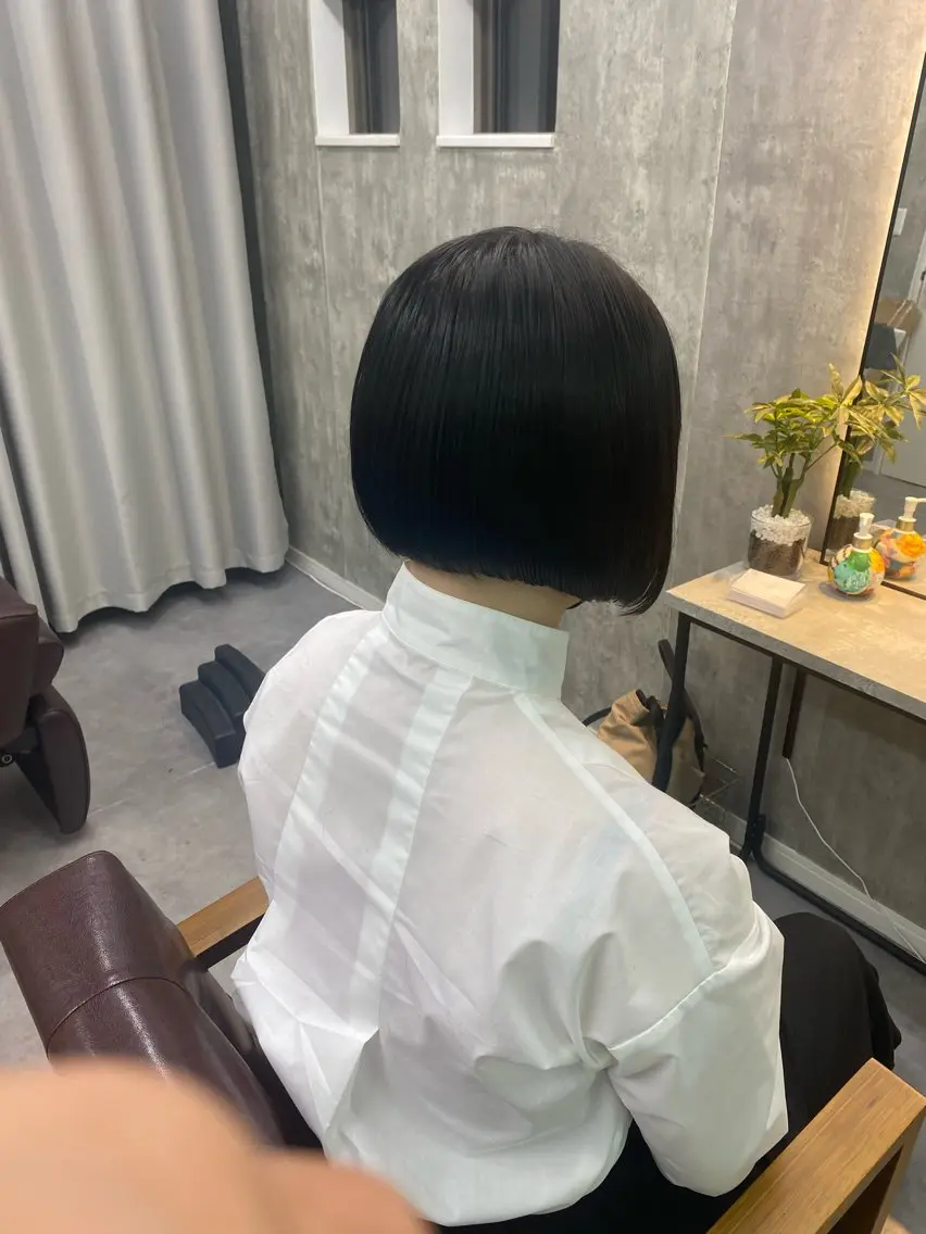 ショート ショートボブ ボブ ショートヘア 1席のみの 美容室IKKIのヘアスタイル