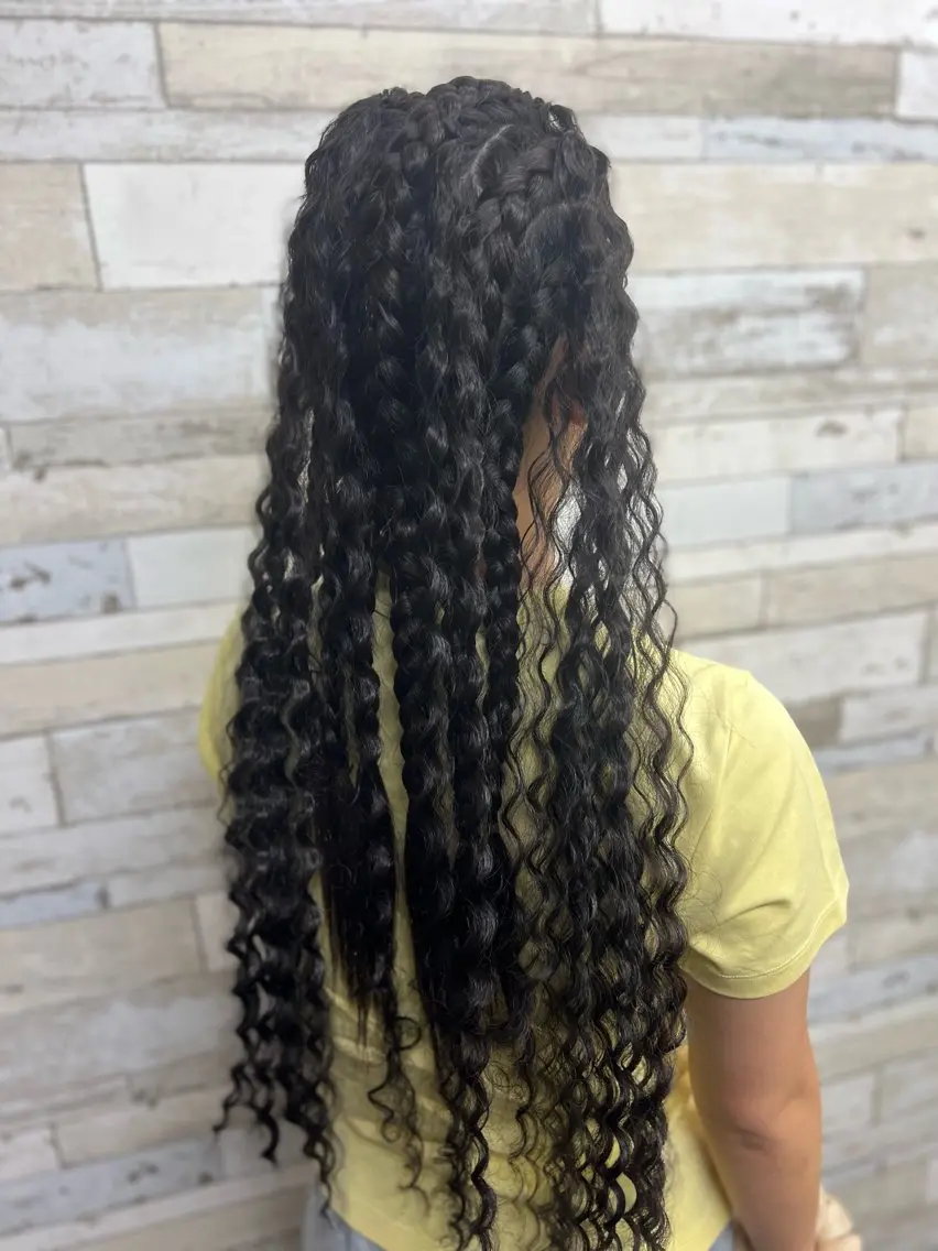 ロング ヘアアレンジ B-W ⭐️REIKOのヘアスタイル