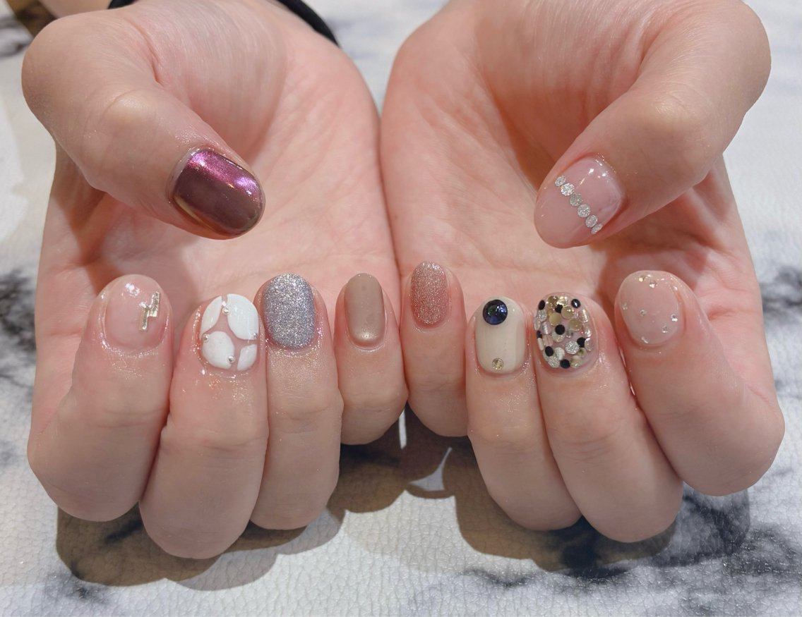 ネイル ハンドネイル 奥田 加奈子のネイルデザイン