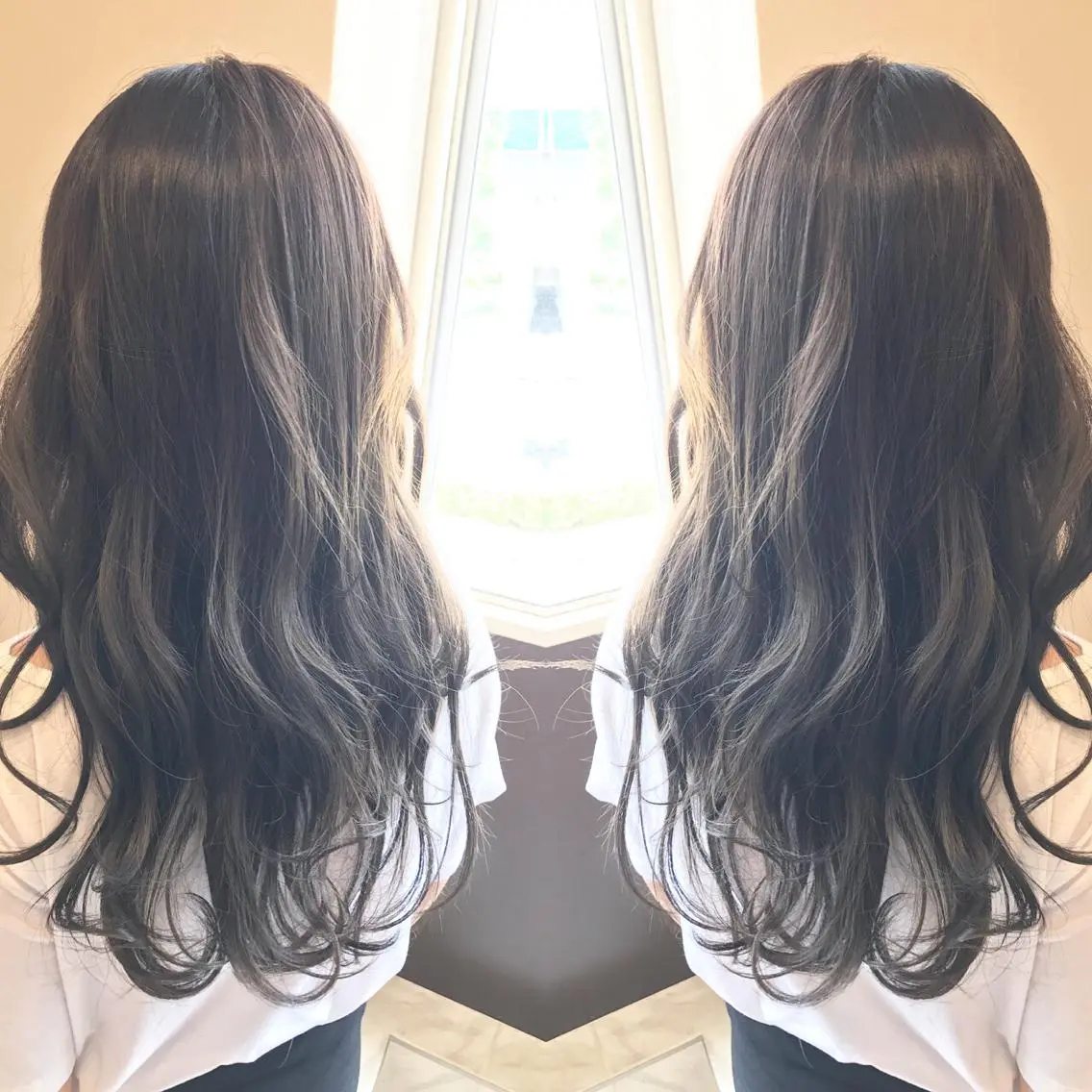セミロング カラー パーマ ヘアアレンジ 外国人風カラー 🫧代表/新宿駅近/ 限定価格🫧田辺貴裕のヘアスタイル