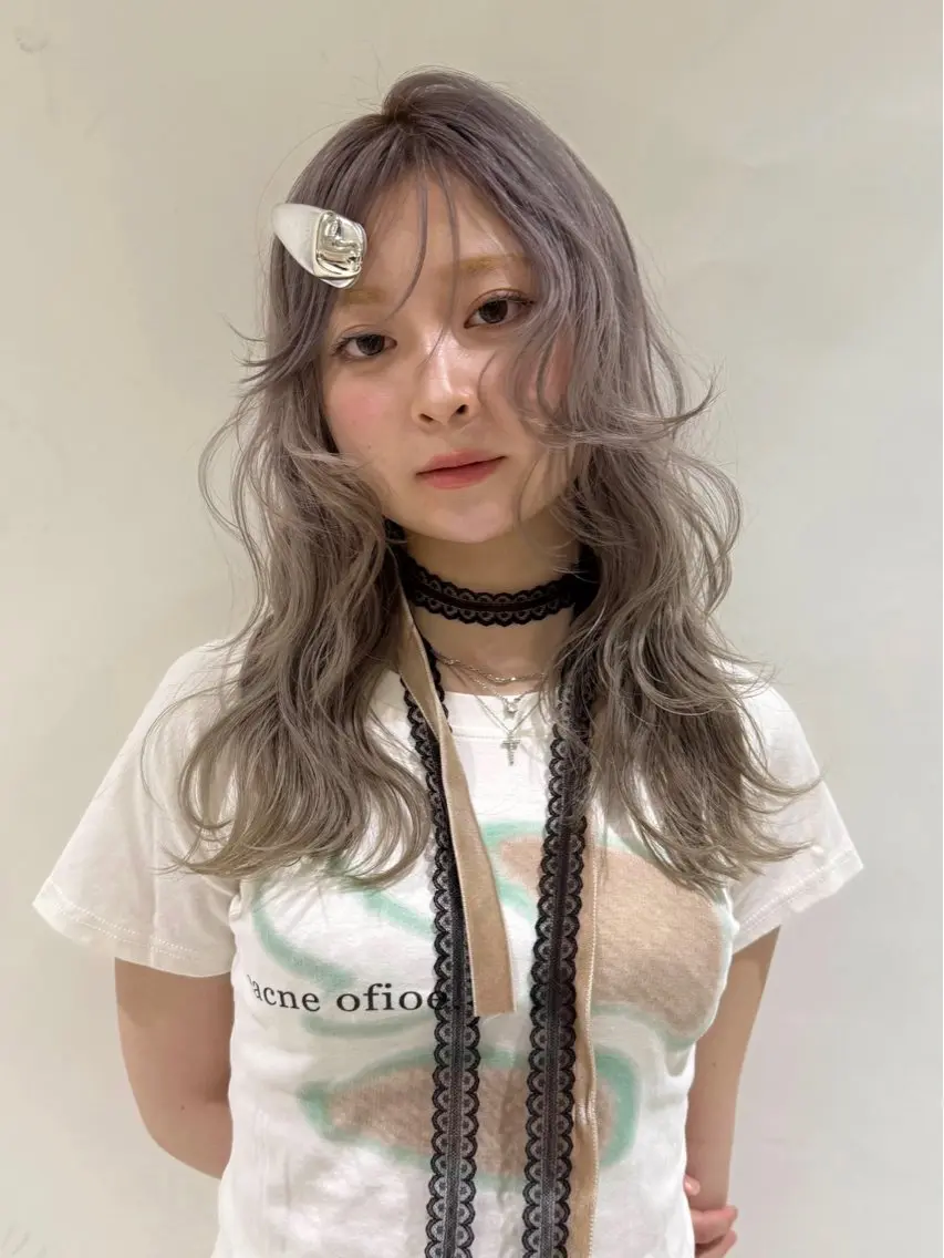 ロング カラー ヘアカラー Daisy🎀【福岡 美容室】chiakiのヘアスタイル