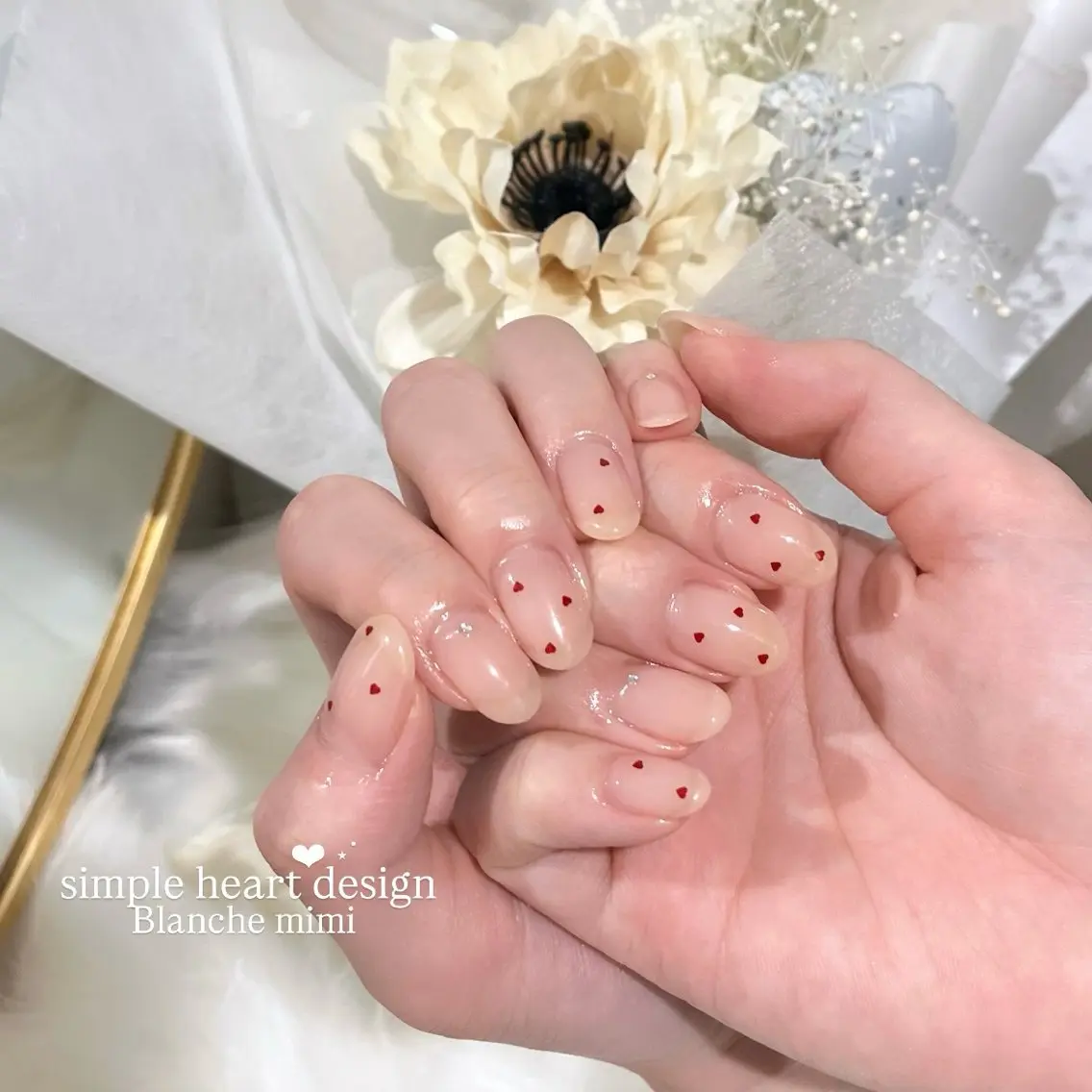 ネイル ハンドネイル Blanche mimi.u_aのネイルデザイン