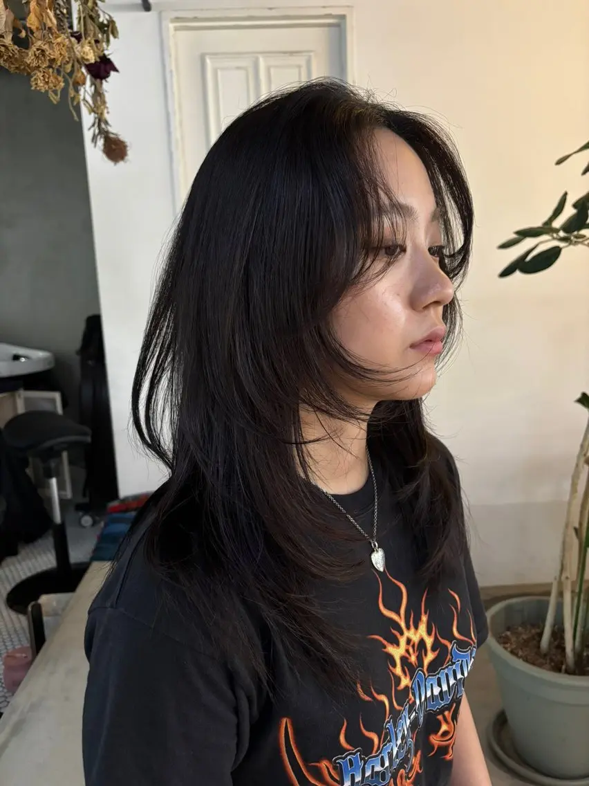 ロング カラー 🎀抜け感ナチュラル 🎵asuna🪽のヘアスタイル