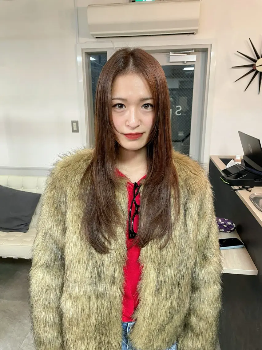 ロング カラー カット ヘアカラー エクステ girly/ヘア メイクMitsukiのヘアスタイル