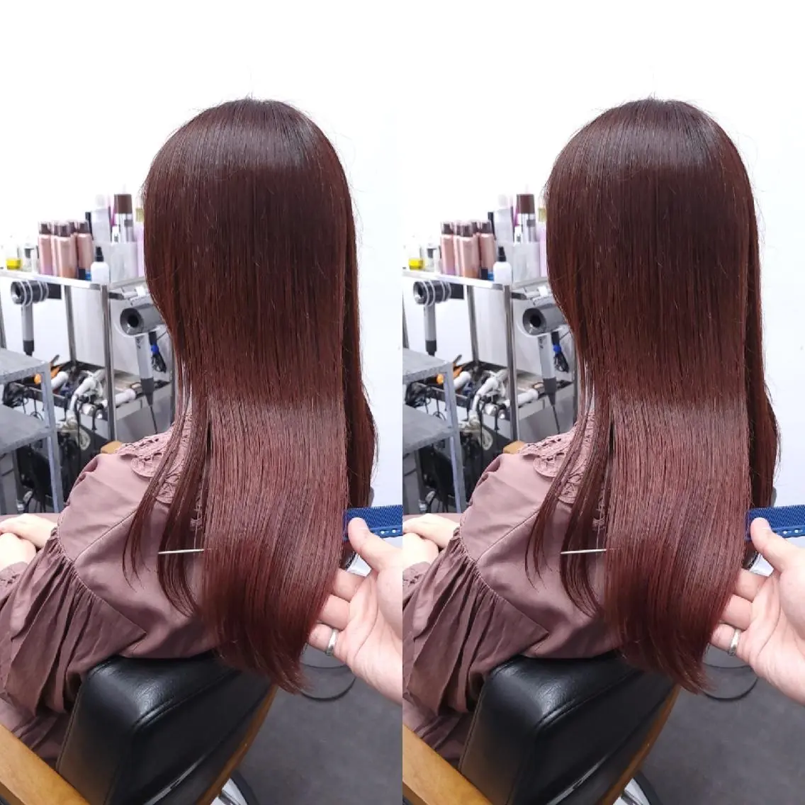 ロング 平田 広大のヘアスタイル