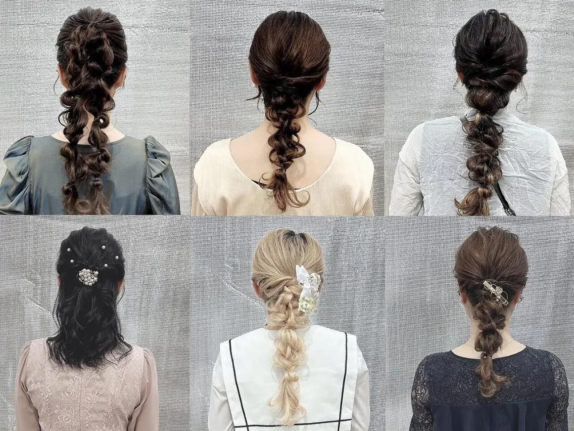 ロング カラー ヘアアレンジ シールエクステ バレイヤージュ ブリーチ ケアブリーチ ダブルカラー LIP 大阪本店 エクステ MISAのヘアスタイル