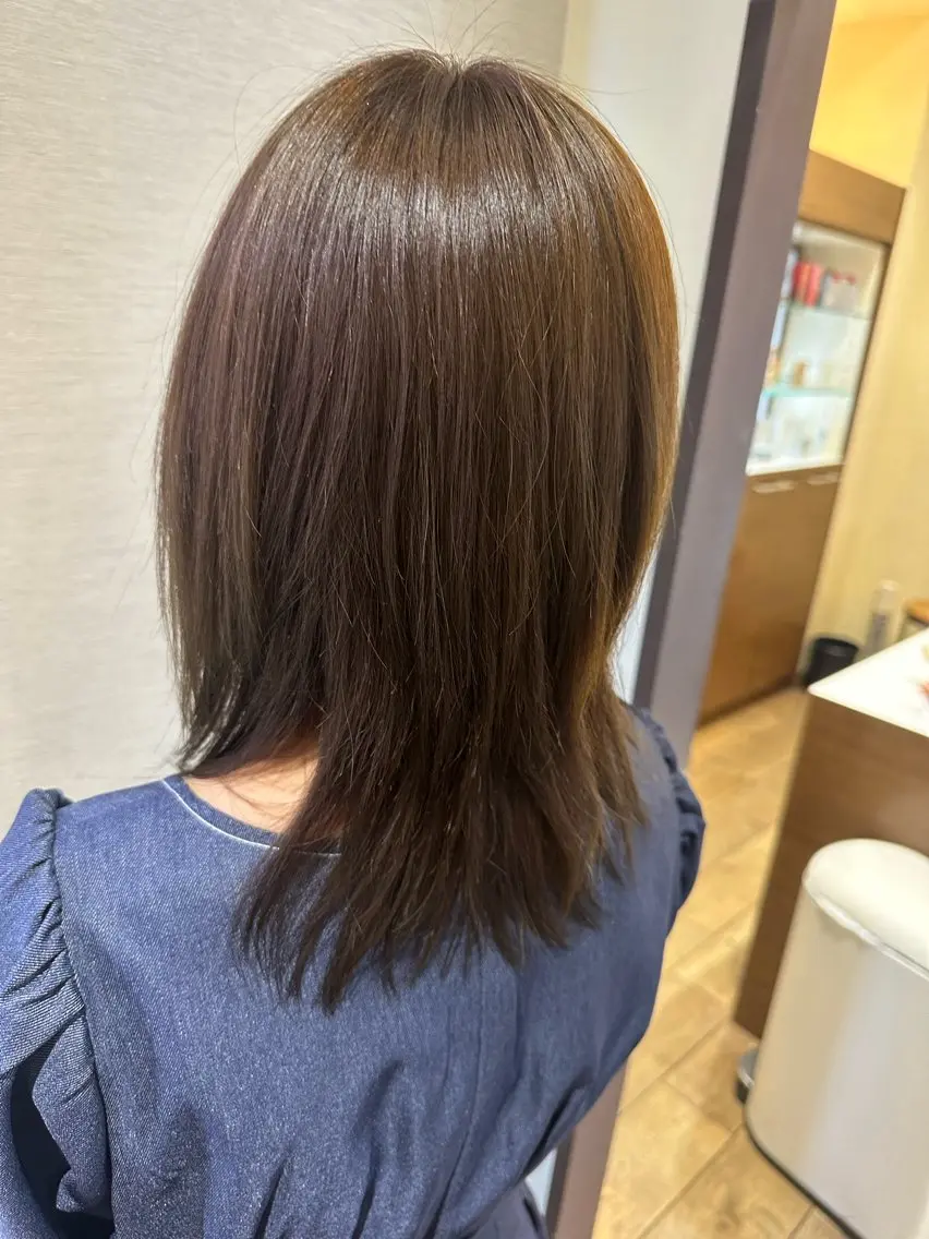 ⋆˙⟡カット+イルミナカラー+美髪プロテインTr+炭酸⋆˙⟡の写真