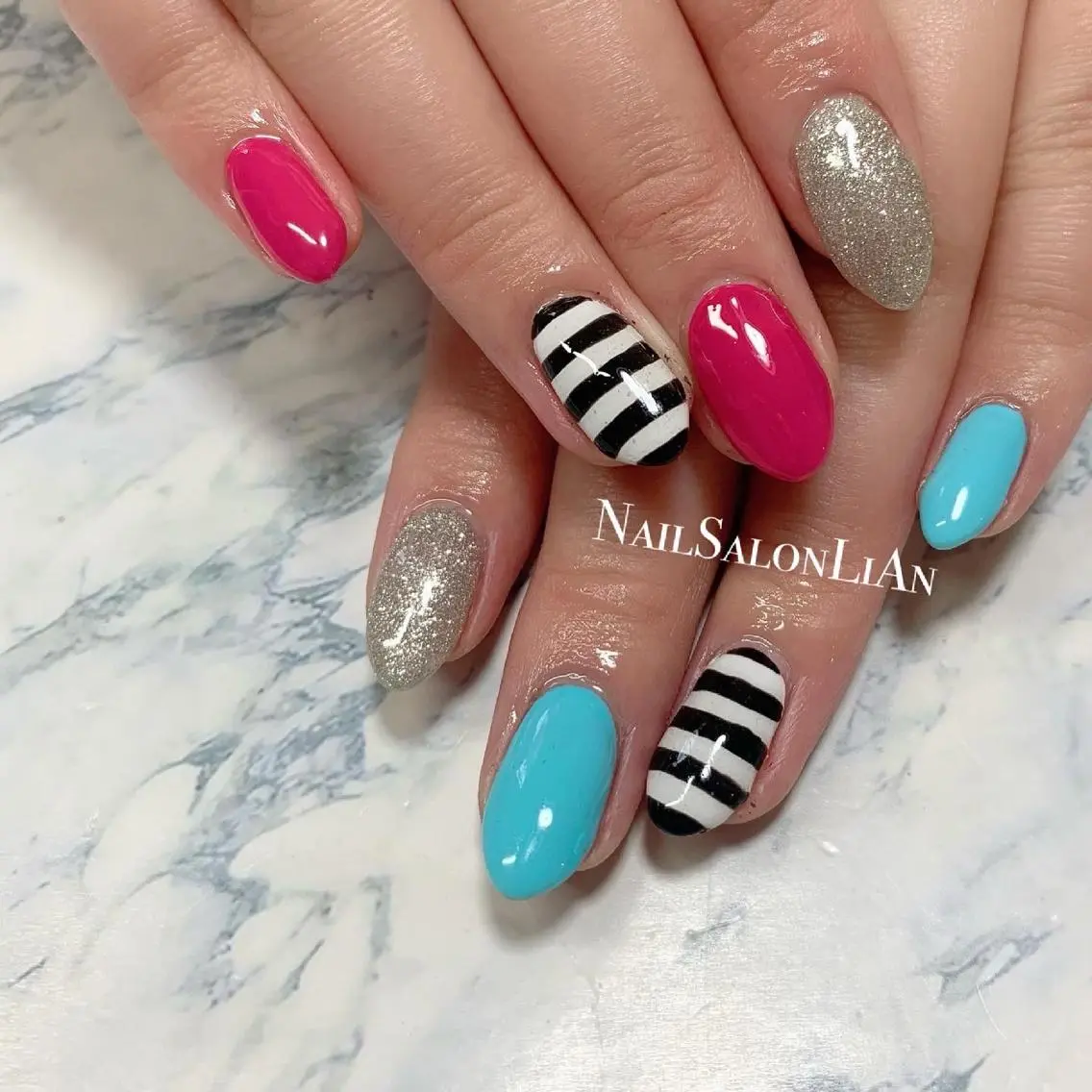 ネイル ハンドネイル NailSalon LiAnのネイルデザイン