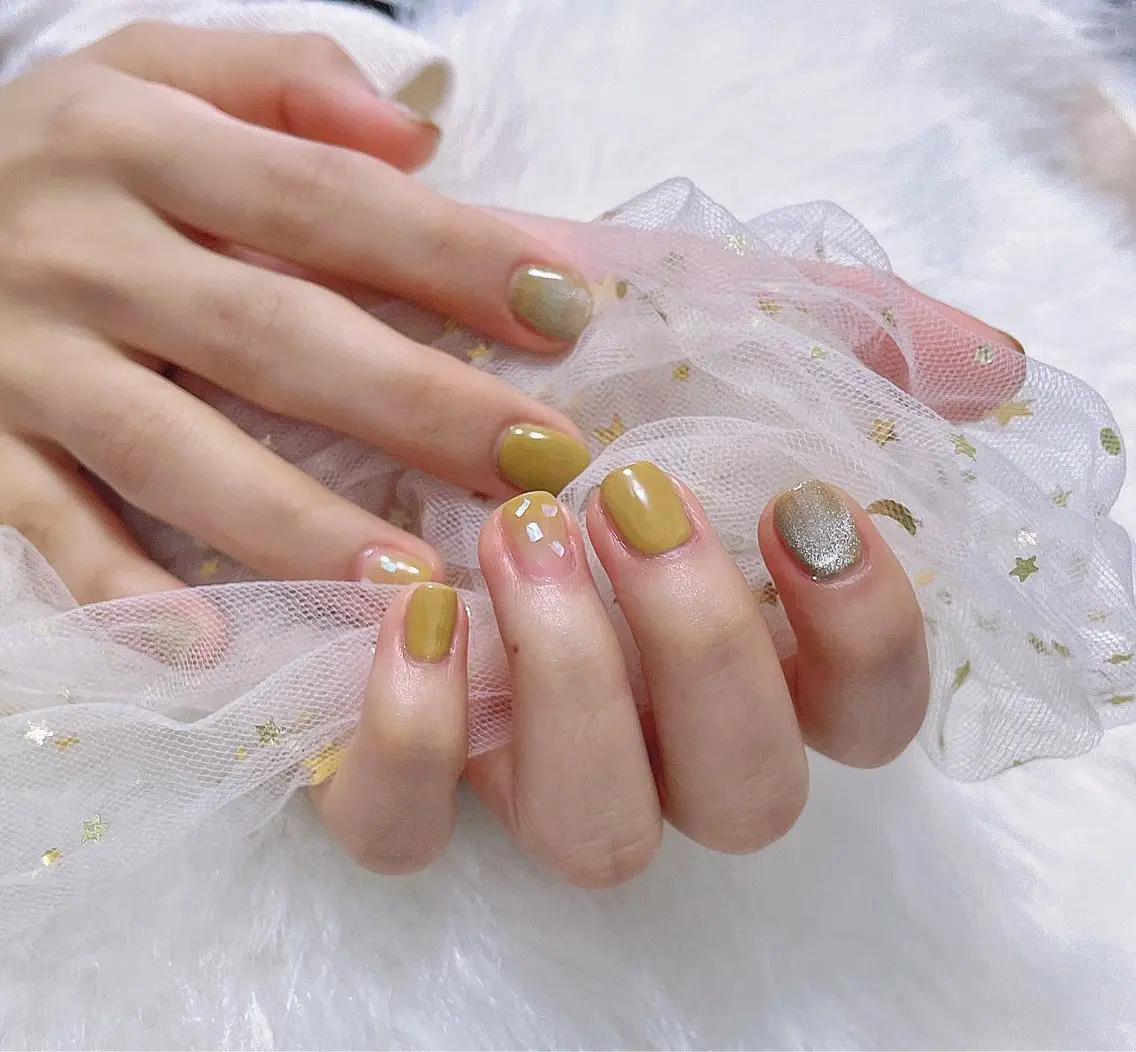 【ネイルモデル限定】シンプルデザイン💅の写真